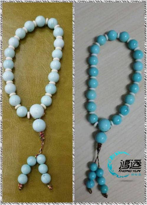 原矿绿松石白蓝料怎么看,探寻天然宝石的生成奥秘